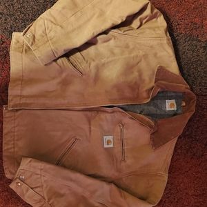 Carhartt Brown Duck Jacket adult small